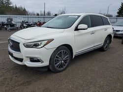 Salvage cars for sale at Bowmanville, ON auction: 2017 Infiniti QX60