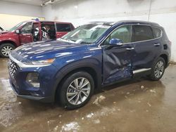 Salvage cars for sale from Copart Davison, MI: 2019 Hyundai Santa FE Limited