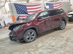 Salvage cars for sale at Columbia, MO auction: 2019 Toyota Highlander Limited