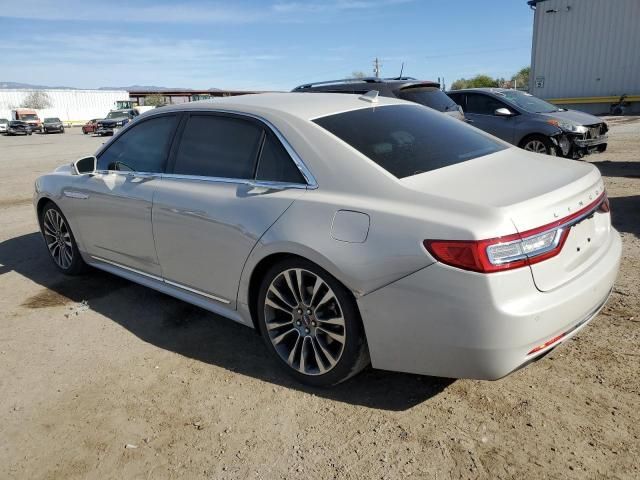 2019 Lincoln Continental Select