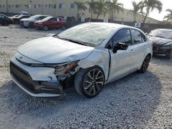 Salvage cars for sale at Opa Locka, FL auction: 2021 Toyota Corolla SE