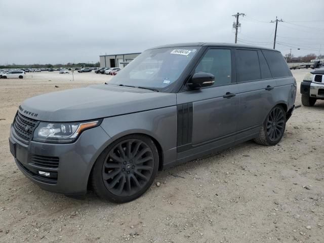 2016 Land Rover Range Rover Supercharged