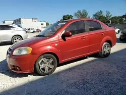 Salvage cars for sale at Opa Locka, FL auction: 2008 Chevrolet Aveo Base