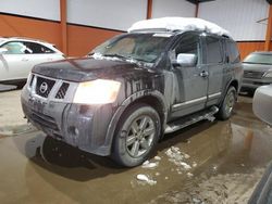 Nissan salvage cars for sale: 2012 Nissan Armada SV