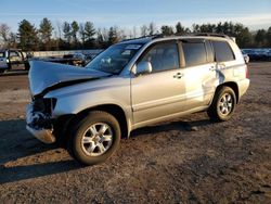 Toyota salvage cars for sale: 2003 Toyota Highlander Limited