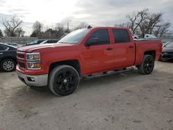 Salvage cars for sale at Wichita, KS auction: 2015 Chevrolet Silverado K1500 LT