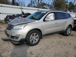 Salvage cars for sale at Hampton, VA auction: 2016 Chevrolet Traverse LT