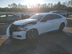 Vehiculos salvage en venta de Copart Harleyville, SC: 2021 Honda Accord Sport SE