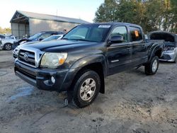 Salvage cars for sale at Midway, FL auction: 2009 Toyota Tacoma Double Cab Prerunner Long BED