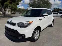 KIA Vehiculos salvage en venta: 2017 KIA Soul