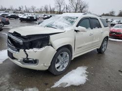 Salvage cars for sale at Bridgeton, MO auction: 2013 GMC Acadia Denali