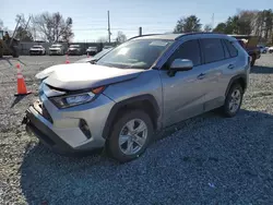 Salvage cars for sale from Copart Mebane, NC: 2020 Toyota Rav4 XLE