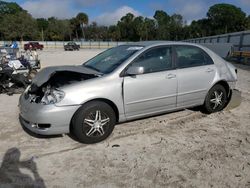 Salvage cars for sale from Copart Fort Pierce, FL: 2005 Toyota Corolla CE