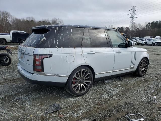 2016 Land Rover Range Rover Supercharged