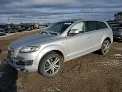 Salvage cars for sale at Woodhaven, MI auction: 2015 Audi Q7 Premium Plus