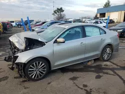 Salvage cars for sale at Woodhaven, MI auction: 2013 Volkswagen Jetta SEL