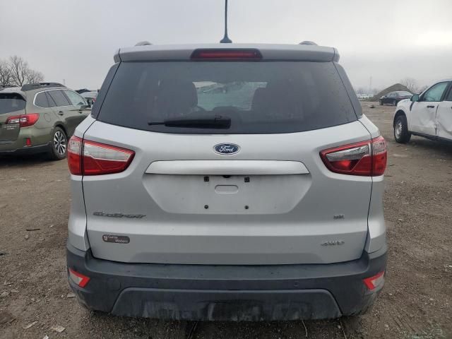 2018 Ford Ecosport SE