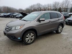 Salvage cars for sale at North Billerica, MA auction: 2013 Honda CR-V EXL