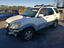 Vehiculos salvage en venta de Copart Dunn, NC: 2004 Honda CR-V EX