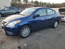 Salvage cars for sale at Exeter, RI auction: 2018 Nissan Versa S