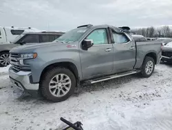 Salvage cars for sale at Wayland, MI auction: 2022 Chevrolet Silverado LTD K1500 LTZ