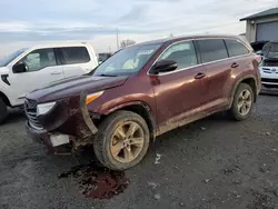 Salvage cars for sale at Eugene, OR auction: 2015 Toyota Highlander Limited