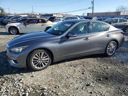 Infiniti Vehiculos salvage en venta: 2018 Infiniti Q50 Luxe