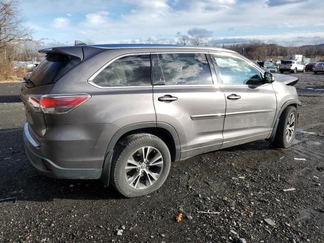 2016 Toyota Highlander XLE