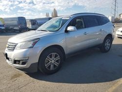 Chevrolet salvage cars for sale: 2015 Chevrolet Traverse LT