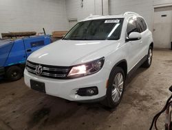 Volkswagen salvage cars for sale: 2015 Volkswagen Tiguan S