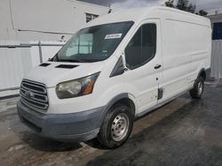 Salvage cars for sale from Copart Opa Locka, FL: 2015 Ford Transit T-250