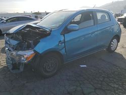 Mitsubishi salvage cars for sale: 2021 Mitsubishi Mirage ES