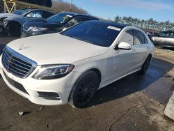 Salvage cars for sale at Windsor, NJ auction: 2017 Mercedes-Benz S 550 4matic