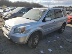 Salvage cars for sale at Windsor, NJ auction: 2006 Honda Pilot EX