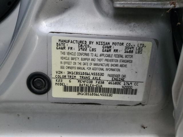 2006 Nissan Sentra 1.8