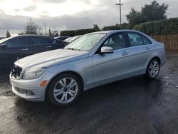 Salvage cars for sale at San Martin, CA auction: 2011 Mercedes-Benz C300