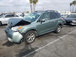 Salvage cars for sale from Copart Van Nuys, CA: 2015 Subaru Forester 2.5I Touring