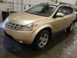 Nissan Vehiculos salvage en venta: 2004 Nissan Murano SL