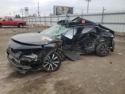 Salvage cars for sale at Chicago Heights, IL auction: 2024 Honda Civic EXL