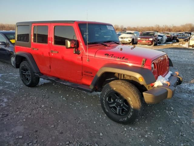 2018 Jeep Wrangler Unlimited Sport