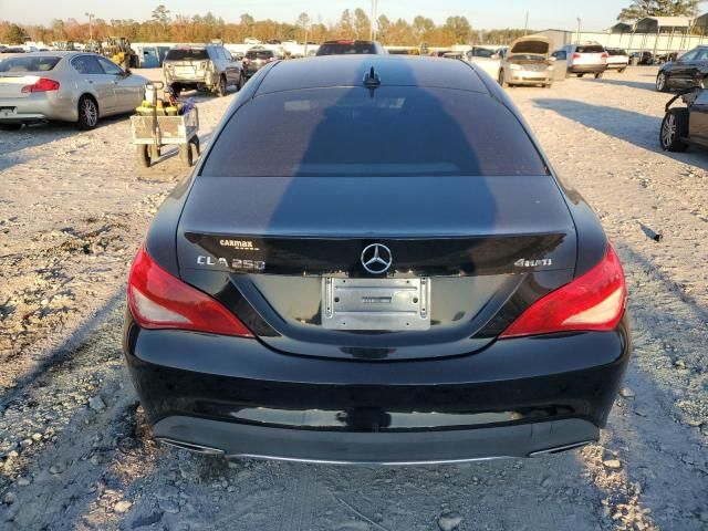 2018 Mercedes-Benz CLA 250 4matic