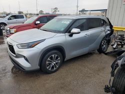 Salvage cars for sale at New Orleans, LA auction: 2022 Toyota Highlander XLE