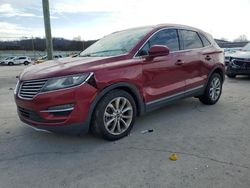 Lincoln mkc Vehiculos salvage en venta: 2017 Lincoln MKC Select