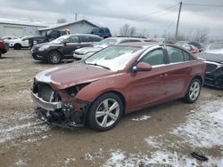 Salvage cars for sale at Dyer, IN auction: 2013 Chevrolet Cruze LT