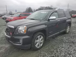 Salvage cars for sale at Mebane, NC auction: 2017 GMC Terrain SLT