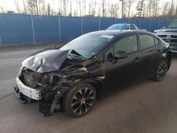 Salvage cars for sale at Moncton, NB auction: 2013 Honda Civic LX