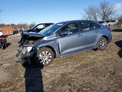 Toyota Corolla salvage cars for sale: 2021 Toyota Corolla LE