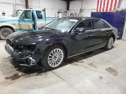 Carros salvage a la venta en subasta: 2016 Audi A8 L Quattro