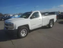 Chevrolet salvage cars for sale: 2017 Chevrolet Silverado C1500