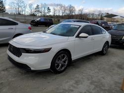 Salvage cars for sale at Spartanburg, SC auction: 2023 Honda Accord EX